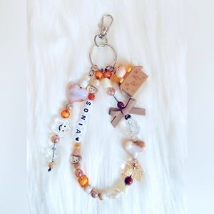 Cute personalized keychain